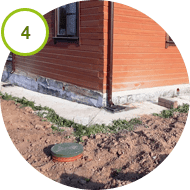 Засыпка траншеи