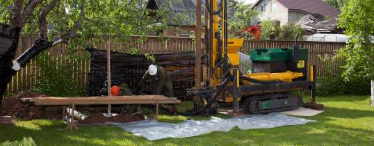 Бурение на песок